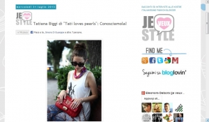 Tatiana Biggi - outfit - Tati loves pearls - intervista - Je veux magazine