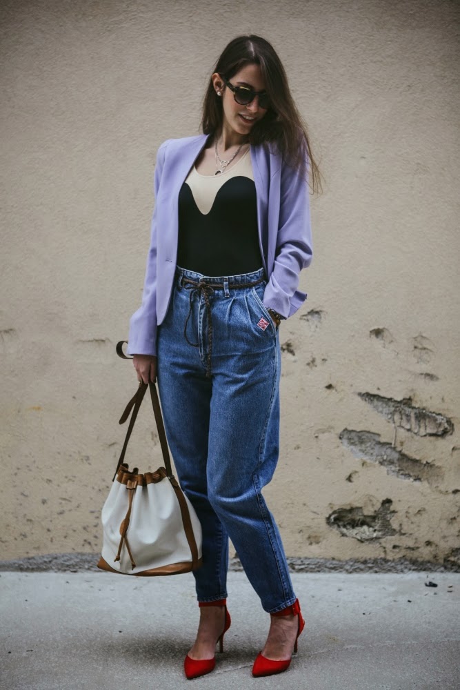 Tatiana Biggi - Tati loves pearls - fashion blogger - Genova - Simone Primo photographer - outfit - vintage - come indossare il vintage