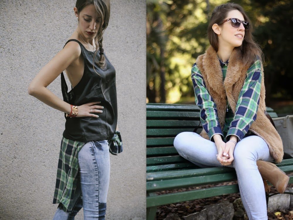 Come indossare una camicia scozzese: grunge o country?