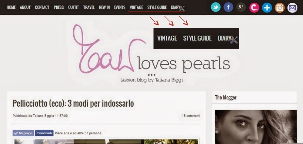 Tatiana Biggi - Tati loves pearls - fashion blogger Genova - riflessioni - pensiero positivo - mantra 2014 - modifiche al blog
