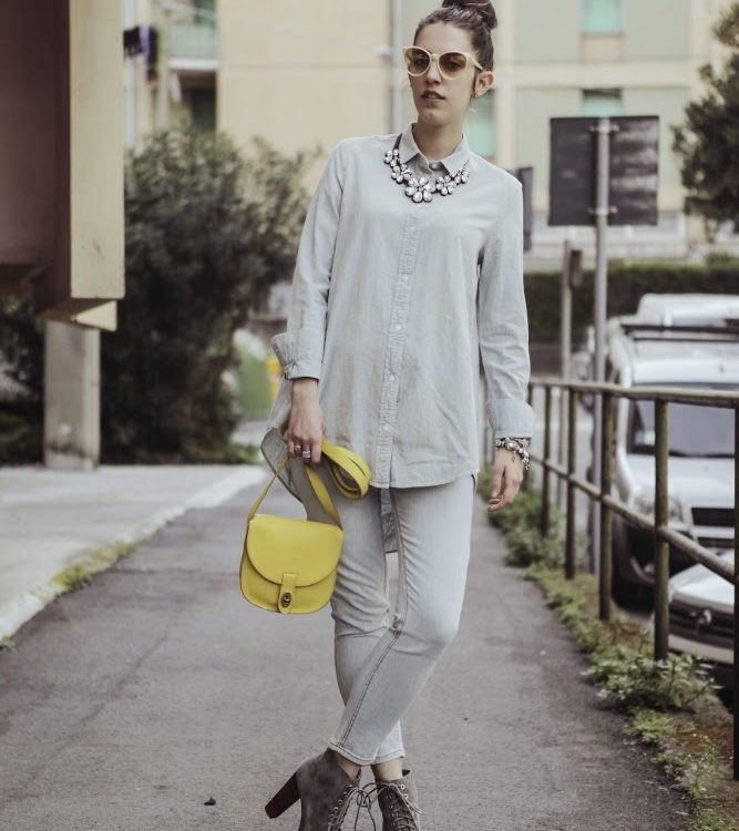 Camicia in denim Levi's e Lita Jeffrey Campbell