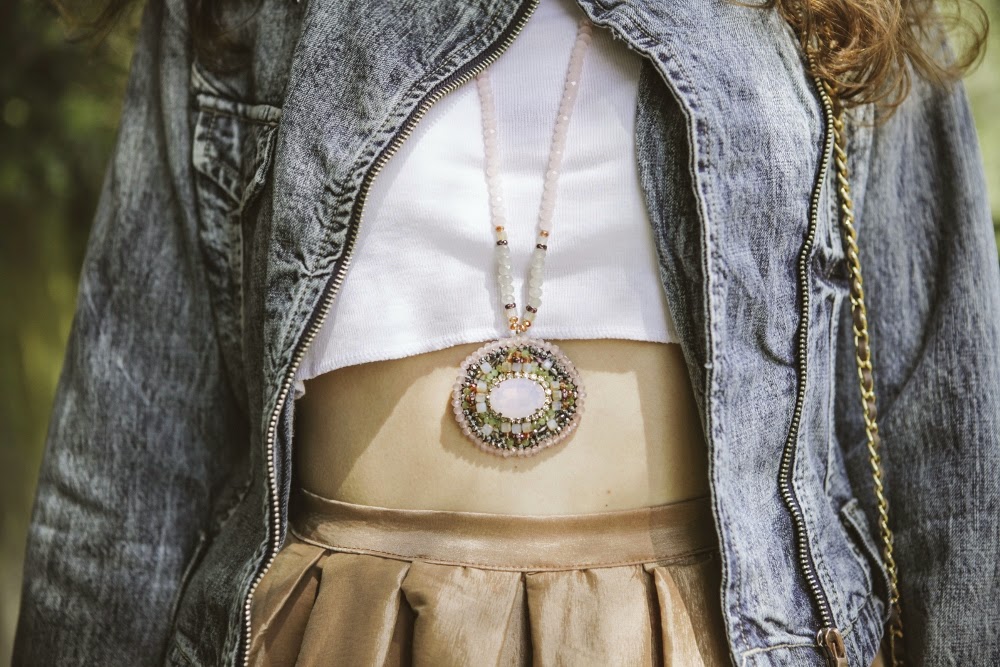 Tatiana Biggi - Tati loves pearls - outfit primavera - gonna a campana - outfit tutu skirt - outfit midi skirt - Excape occhiali